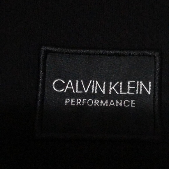 Calvin Klein Performance Line Cowl Neck Sweatshirt-Sz s-Black-Cotton Blend-EUC - Picture 15 of 16